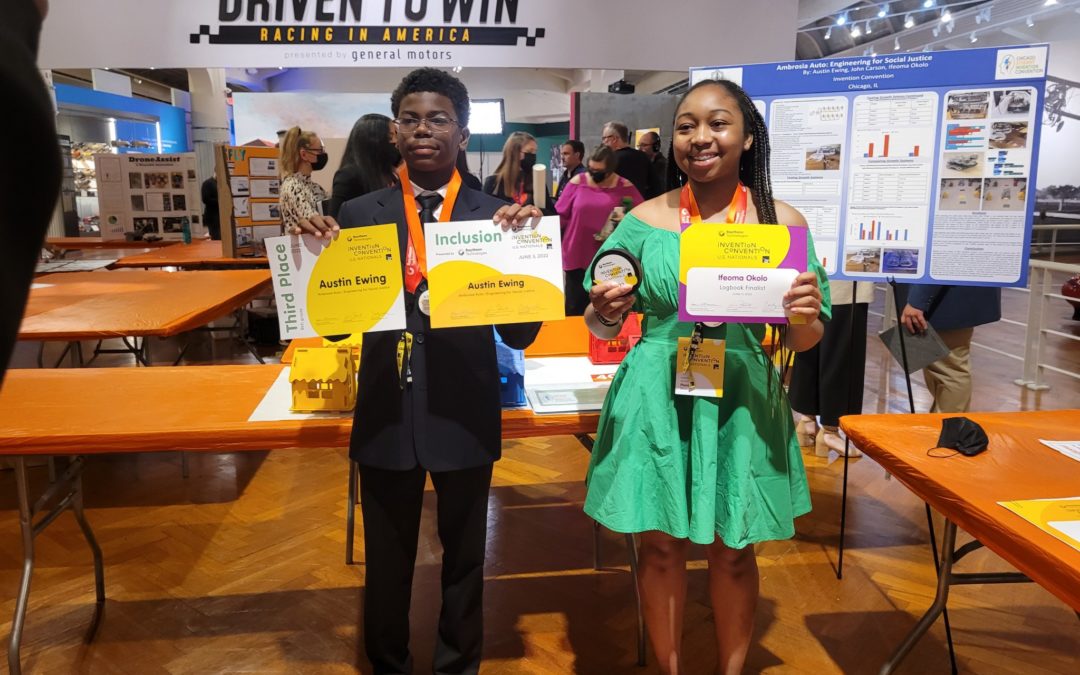Chicagoland students win four awards at the 2022 National Invention Convention
